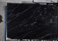 Antik Siyah Granit Doğal Taş Döşeme Özelleştirilmiş Yüzey Bitmiş