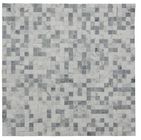 Onyx Beyaz Chevron Mozaik Karo, 7 / 8mm Kalın Banyo Taş Mozaik Karo