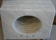Beyaz Carrara mermer taş tezgahı cilalı / diğer yüzey