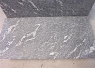 Beyaz Damarlı Kar Gri Granit Taş Fayans 2.8kg / M³ Yoğunluk