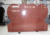 Kırmızı Cilalı Kroşeli Granit Anıt Başlıkları 37.6Mpa Bükme Dayanımı