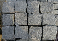 Doğal Split Siyah Açık Parke Taşları, Granit Gri Siyah Parke Taşları