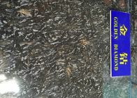 Siyah Altın Cilalı Granit Fayans, Yüksek Yoğunluklu Granit Tezgah Slabları