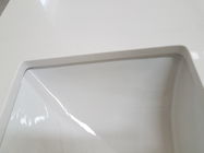 Cilalı Beyaz Kuvars Banyo Tezgahı, Engineered Bath Vanity Tops