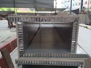 Genişlik 400mm Taş Alüminyum Petek Kompozit Panel