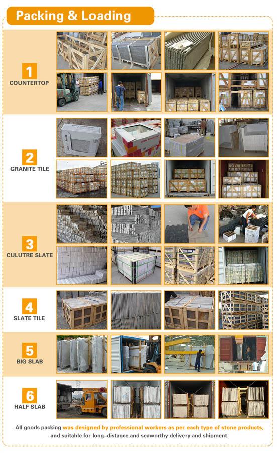 Duvar Paneli / Cephe için çeşitli Mermer / Onyx / Traverten / Kireçtaşı / Granit / Slate Kiremit ve Döşeme