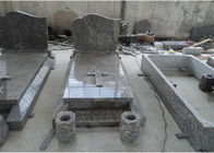 Klasik Granit Anıt Mezar Taşları Oyma / Özel Yüzey SGS Onaylı