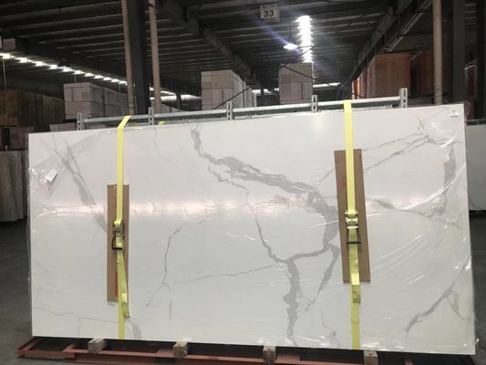 Kalınlık 2cm 3cm Yapay Kuvars Masif Taş Tezgah