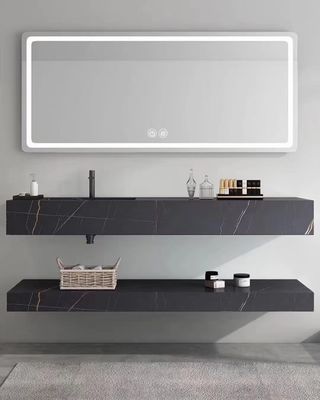 Banyo Vanity Bases için Sinterlenmiş Taş Tezgah